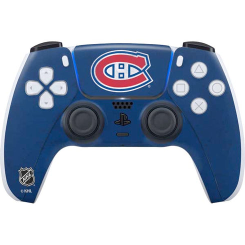 NHL Montreal Canadiens Distressed PS5 Controller Skin