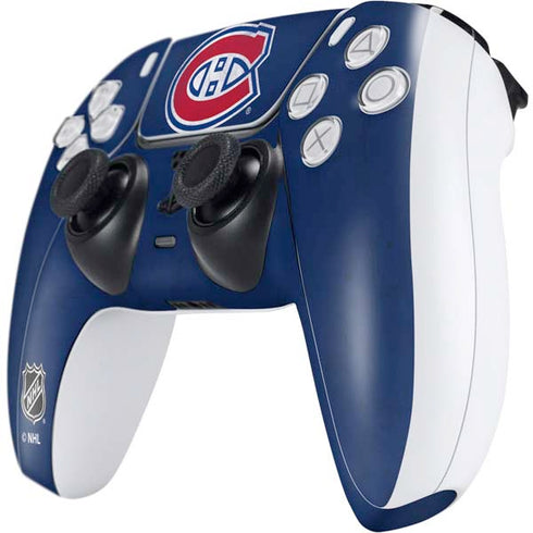 NHL Montreal Canadiens Distressed PS5 Controller Skin