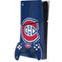 NHL Montreal Canadiens Distressed PS5 Slim Digital Edition Console Skin