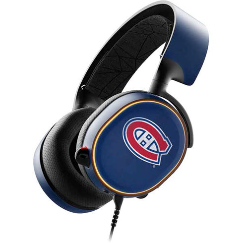 NHL Montreal Canadiens Distressed SteelSeries Arctis 5 Skin