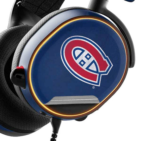 NHL Montreal Canadiens Distressed SteelSeries Arctis 5 Skin