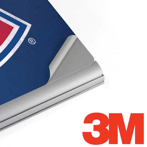 NHL Montreal Canadiens Distressed Surface Book 2 15in Skin