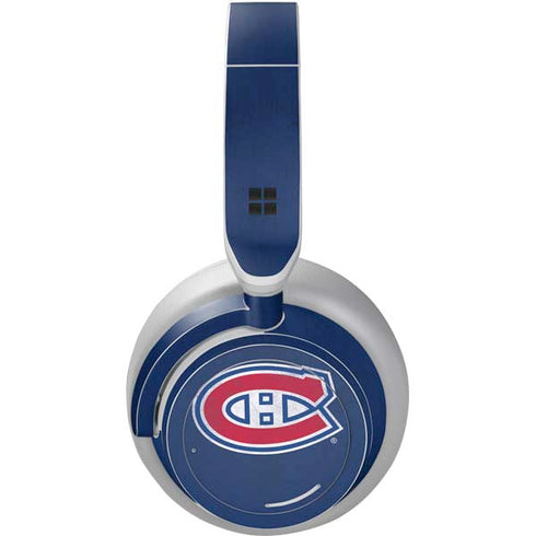 NHL Montreal Canadiens Distressed Surface Headphones Skin