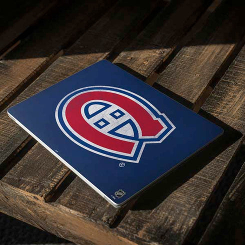 NHL Montreal Canadiens Distressed Surface Laptop 2 Skin