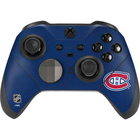 NHL Montreal Canadiens Distressed Xbox Elite Wireless Controller Series 2 Skin