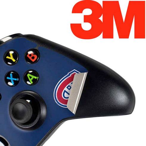 NHL Montreal Canadiens Distressed Xbox One Controller Skin