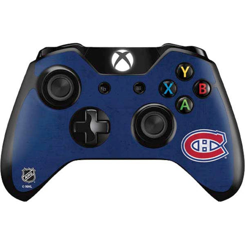 NHL Montreal Canadiens Distressed Xbox One Controller Skin