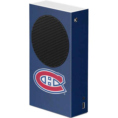 NHL Montreal Canadiens Distressed Xbox Series S Console Skin