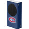NHL Montreal Canadiens Distressed Xbox Series S Console Skin