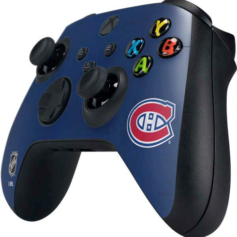 NHL Montreal Canadiens Distressed Xbox Series X Controller Skin
