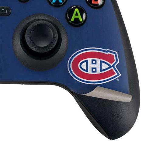 NHL Montreal Canadiens Distressed Xbox Series X Controller Skin