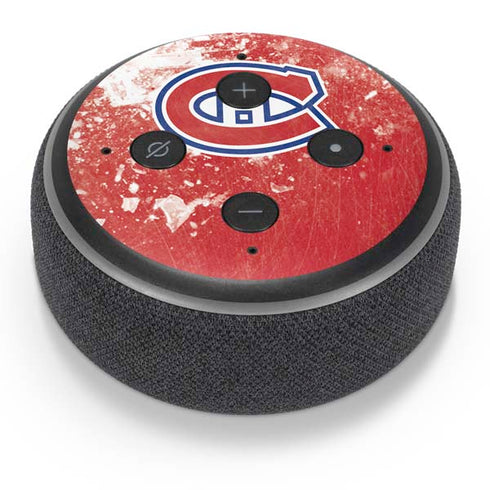 NHL Montreal Canadiens Frozen Amazon Echo Dot Skin
