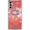 NHL Montreal Canadiens Frozen Galaxy A13 5G Clear Case