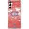 NHL Montreal Canadiens Frozen Galaxy A15 5G Clear Case