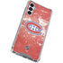 NHL Montreal Canadiens Frozen Galaxy A15 5G Clear Case