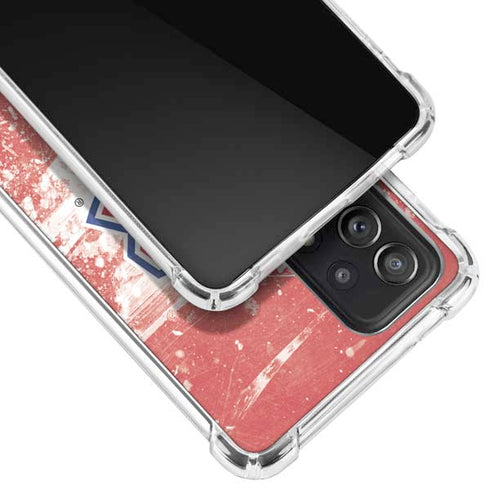 NHL Montreal Canadiens Frozen Galaxy A52 5G Clear Case