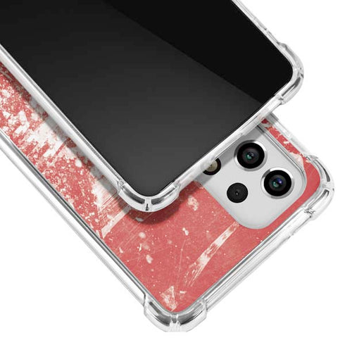 NHL Montreal Canadiens Frozen Galaxy A53 5G Clear Case