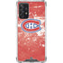 NHL Montreal Canadiens Frozen Galaxy A72 5G Clear Case