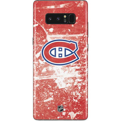 NHL Montreal Canadiens Frozen Galaxy Note 8 Skin