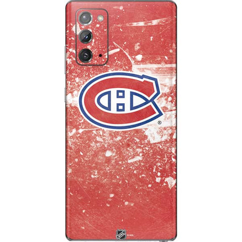NHL Montreal Canadiens Frozen Galaxy Note20 5G Skin