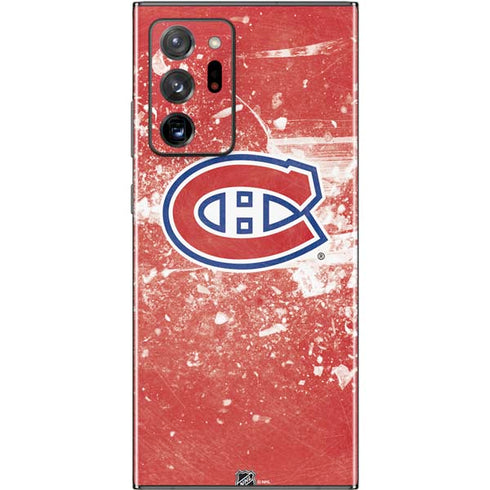 NHL Montreal Canadiens Frozen Galaxy Note20 Ultra 5G Skin