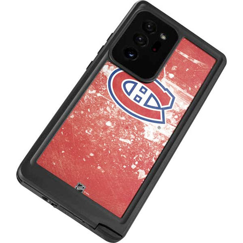 NHL Montreal Canadiens Frozen Galaxy Note20 Ultra 5G Waterproof Case