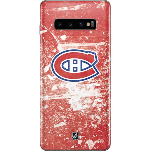 NHL Montreal Canadiens Frozen Galaxy S10 Plus Skin