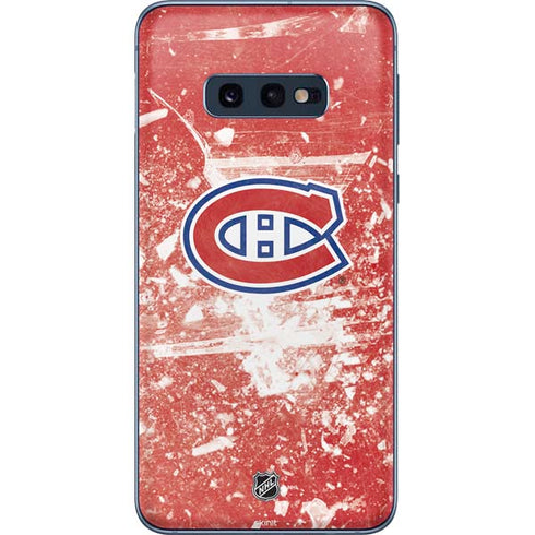 NHL Montreal Canadiens Frozen Galaxy S10e Skin