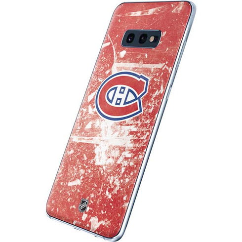 NHL Montreal Canadiens Frozen Galaxy S10e Skin