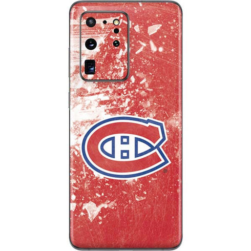 NHL Montreal Canadiens Frozen Galaxy S20 Ultra 5G Skin