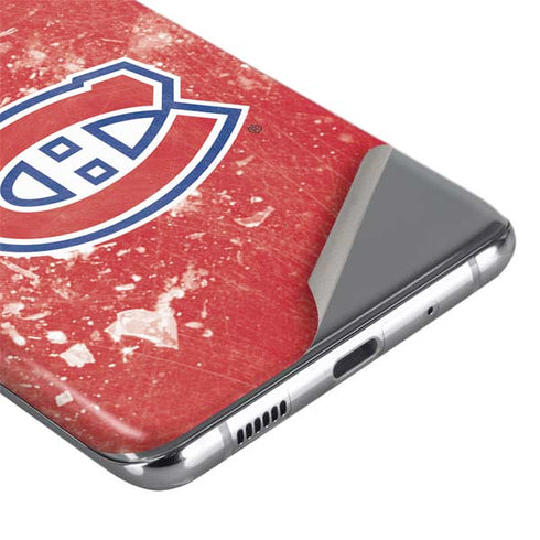 NHL Montreal Canadiens Frozen Galaxy S20 Ultra 5G Skin