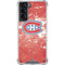 NHL Montreal Canadiens Frozen Galaxy S21 5G Clear Case
