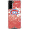 NHL Montreal Canadiens Frozen Galaxy S21 FE Clear Case
