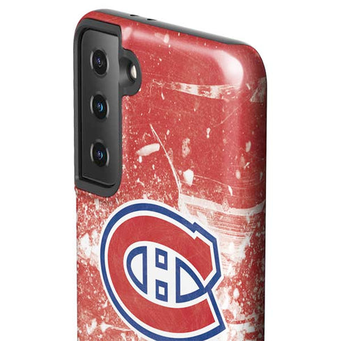 NHL Montreal Canadiens Frozen Galaxy S21 Plus 5G Pro Case