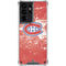 NHL Montreal Canadiens Frozen Galaxy S21 Ultra 5G Clear Case