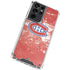 NHL Montreal Canadiens Frozen Galaxy S21 Ultra 5G Clear Case