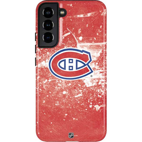 NHL Montreal Canadiens Frozen Galaxy S22 Plus Pro Case