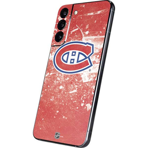 NHL Montreal Canadiens Frozen Galaxy S22 Plus Skin