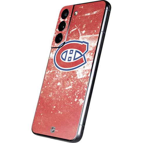 NHL Montreal Canadiens Frozen Galaxy S22 Skin