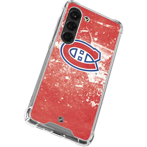 NHL Montreal Canadiens Frozen Galaxy S23 Clear Case