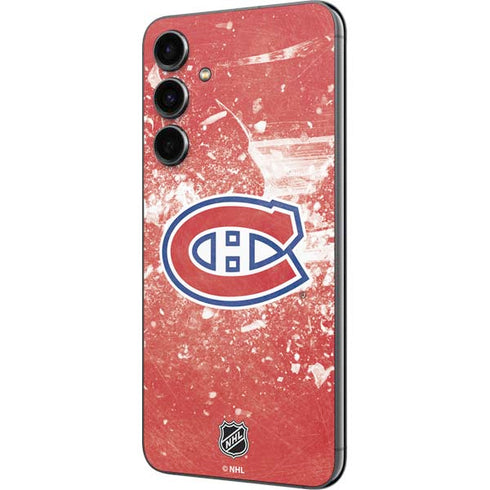 NHL Montreal Canadiens Frozen Galaxy S23 FE Skin