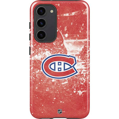 NHL Montreal Canadiens Frozen Galaxy S23 Plus Pro Case