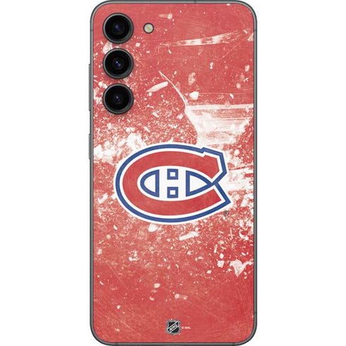 NHL Montreal Canadiens Frozen Galaxy S23 Plus Skin