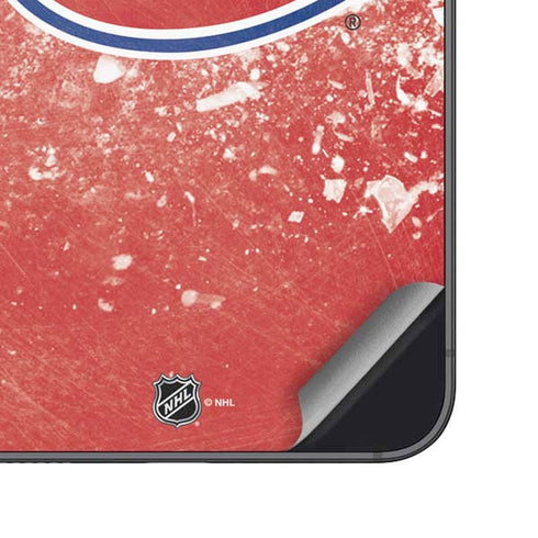 NHL Montreal Canadiens Frozen Galaxy S23 Plus Skin