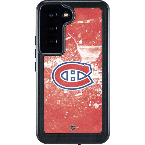 NHL Montreal Canadiens Frozen Galaxy S23 Waterproof Case