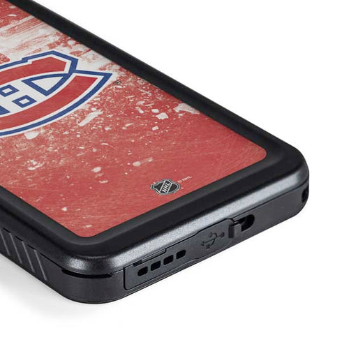 NHL Montreal Canadiens Frozen Galaxy S23 Waterproof Case