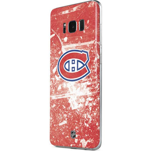 NHL Montreal Canadiens Frozen Galaxy S8 Plus Skin