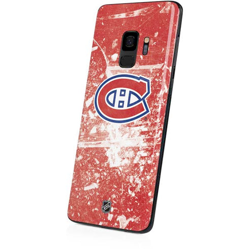 NHL Montreal Canadiens Frozen Galaxy S9 Skin