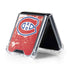 NHL Montreal Canadiens Frozen Galaxy Z Flip5 5G Clear Case