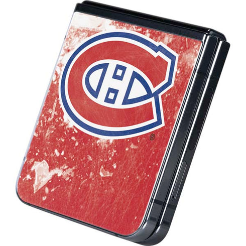 NHL Montreal Canadiens Frozen Galaxy Z Flip5 5G Skin